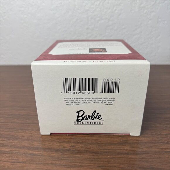 VTG Hallmark Keepsake 1997 Holiday Barbie Ornament Series Christmas NEW W BOX - Picture 3 of 5